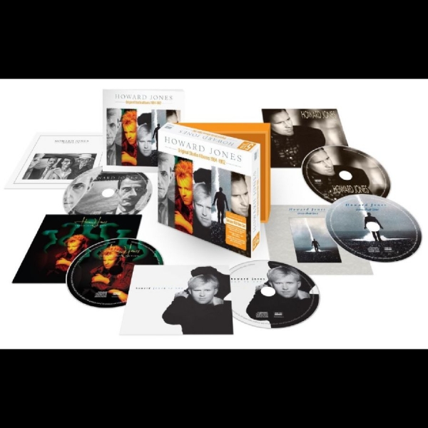 Howard Jones - Original Studio Albums 1984-1992 ryhmässä CD / Kommande / Pop-Rock @ Bengans Skivbutik AB (5676969)