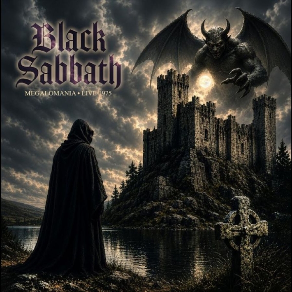 Black Sabbath - Megalomania - Live 1975 ryhmässä CD / Kommande / Hårdrock,Pop-Rock @ Bengans Skivbutik AB (5676996)