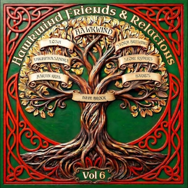 Hawkwind - Friends & Relations ryhmässä VINYYLI / Kommande / Pop-Rock @ Bengans Skivbutik AB (5677082)