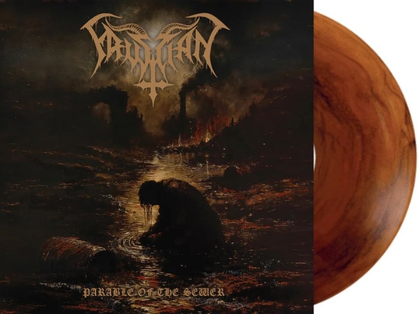 Faustian - Parable Of The Sewer (Splatter Viny ryhmässä VINYYLI / Kommande / Hårdrock @ Bengans Skivbutik AB (5677125)