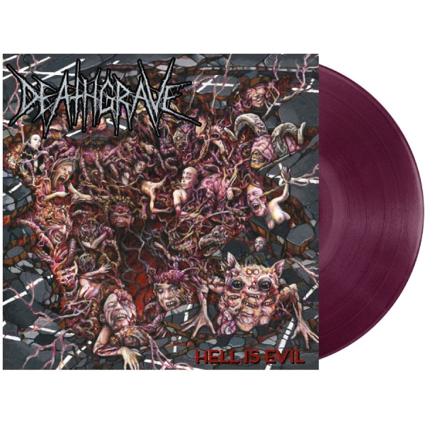 Deathgrave - Hell Is Evil ryhmässä VINYYLI / Kommande / Hårdrock @ Bengans Skivbutik AB (5677137)