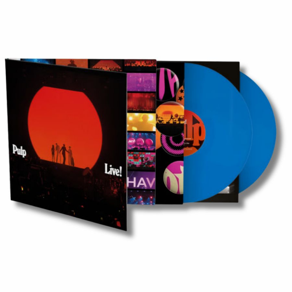Pulp - Live! (2LP - Blue Vinyl) ryhmässä ME SUOSITTELEMME / Bengans Henkilökunnan Vinkit / Morgan recommends @ Bengans Skivbutik AB (5677179)