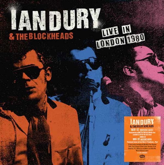 Ian Dury & The Blockheads - Live In London 1980 (2Cd) ryhmässä ME SUOSITTELEMME / Startsida - CD Nyheter & Kommande @ Bengans Skivbutik AB (5677288)