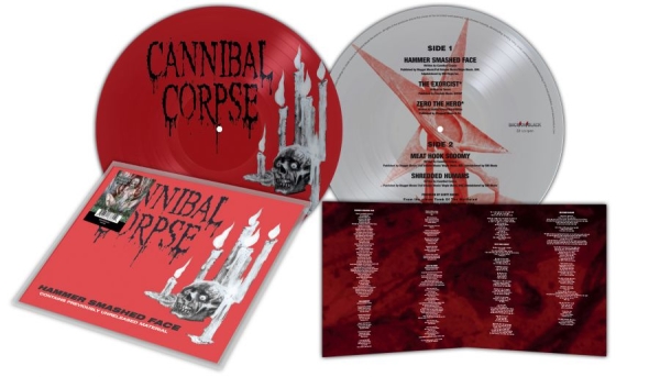 Cannibal Corpse - Hammer Smashed Face (Picture Disc V ryhmässä VINYYLI / Kommande / Hårdrock @ Bengans Skivbutik AB (5677341)