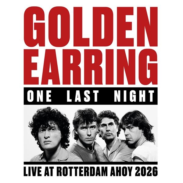 Golden Earring - One Last Night (Live At Ahoy Rotterdam 2026) ryhmässä ME SUOSITTELEMME / Perjantain julkaisut / 2026-07-24 @ Bengans Skivbutik AB (5677376)