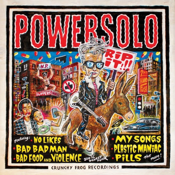 Powersolo - Rip It! ryhmässä VINYYLI / Kommande / Pop-Rock @ Bengans Skivbutik AB (5677434)