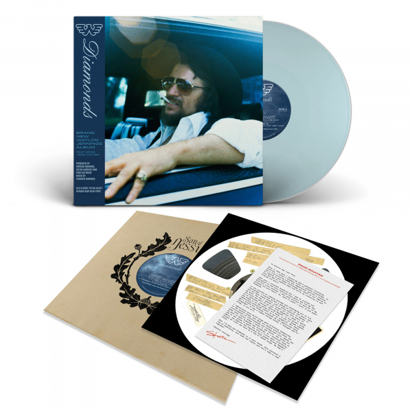 Waylon Jennings - Diamonds (Baby Blue Vinyl) ryhmässä VINYYLI / Kommande / Country @ Bengans Skivbutik AB (5677446)