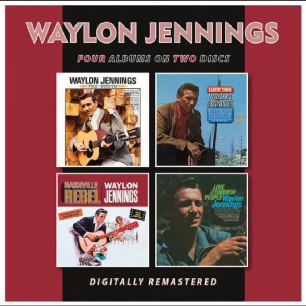 Waylon Jennings - Four Albums ryhmässä CD / Kommande / Country @ Bengans Skivbutik AB (5677578)