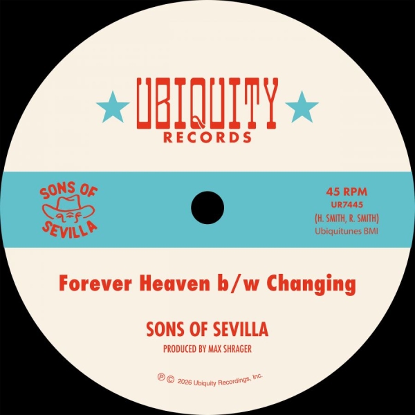 Sons Of Sevilla - Forever Heaven B/W Changing ryhmässä VINYYLI / Kommande / Pop-Rock @ Bengans Skivbutik AB (5677641)
