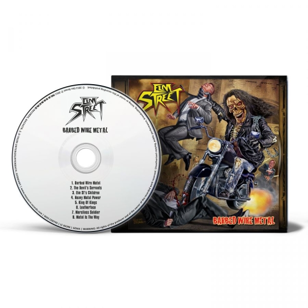 Elm Street - Barbed Wire Metal ryhmässä CD / Kommande / Hårdrock @ Bengans Skivbutik AB (5677679)