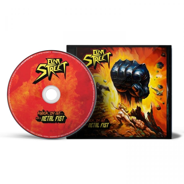 Elm Street - Knock 'Em Out, With A Metal Fist ryhmässä CD / Kommande / Hårdrock @ Bengans Skivbutik AB (5677680)