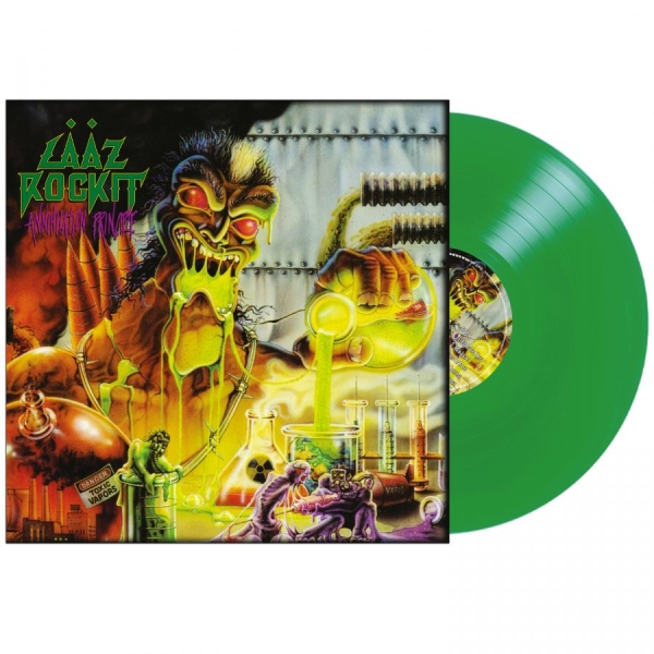 Laaz Rockit - Annihilation Principle (Green Vinyl LP) ryhmässä VINYYLI / Kommande / Hårdrock @ Bengans Skivbutik AB (5677681)