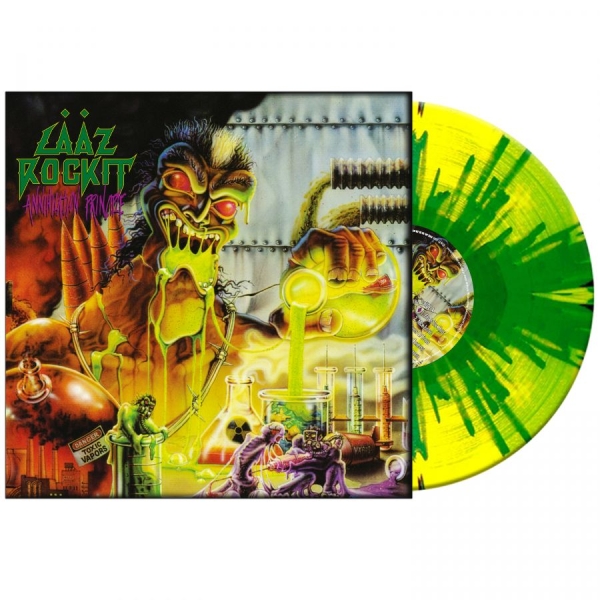 Laaz Rockit - Annihilation Principle (Splatter Vinyl LP) ryhmässä VINYYLI / Kommande / Hårdrock @ Bengans Skivbutik AB (5677684)