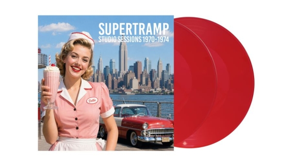 Supertramp - Studio Sessions1970-1974 (2 Lp Red ryhmässä VINYYLI / Kommande / Pop-Rock @ Bengans Skivbutik AB (5677760)