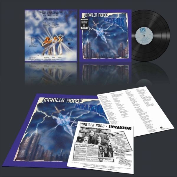 Manilla Road - Invasion (Black Vinyl Lp) ryhmässä VINYYLI / Kommande / Hårdrock @ Bengans Skivbutik AB (5677799)