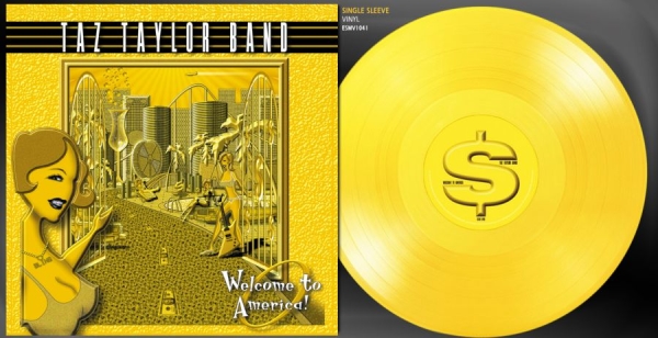 Taz Taylor Band - Welcome To America (Yellow Vinyl Lp ryhmässä ME SUOSITTELEMME / Perjantain julkaisut / 2026-08-14 @ Bengans Skivbutik AB (5677802)