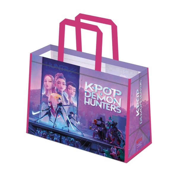 K-Pop Demon Hunters - Reusable Tote Bag ryhmässä MERCHANDISE / Pussi / / @ Bengans Skivbutik AB (5677810)