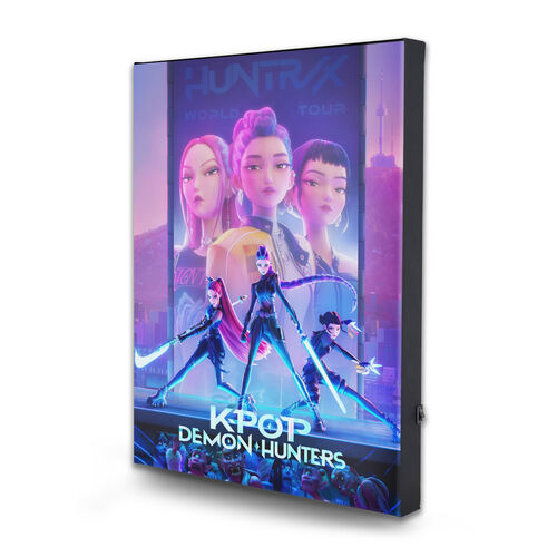 K-Pop Demon Hunters - Huntrix Light Up Canvas ryhmässä MERCHANDISE / Poster /  /  @ Bengans Skivbutik AB (5677822)