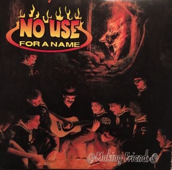 No Use For A Name - Making Friends (Brown Vinyl Lp) ryhmässä VINYYLI / Kommande / Pop-Rock @ Bengans Skivbutik AB (5677984)
