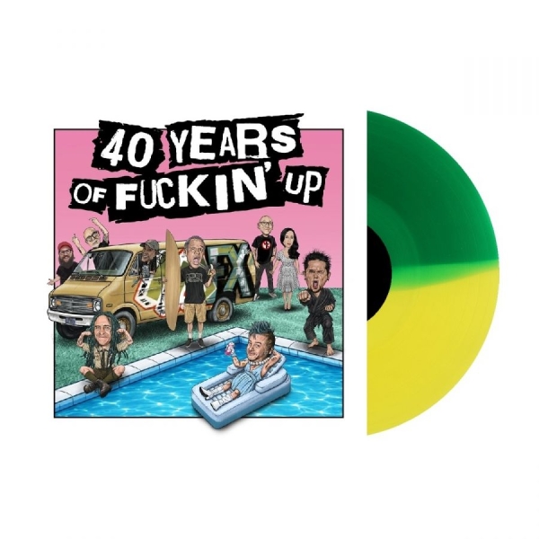 Nofx - 40 Years Of Fuckin' Up Soundtrack ( ryhmässä VINYYLI / Kommande / Pop-Rock @ Bengans Skivbutik AB (5677986)