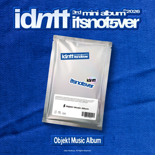 idntt - itsnotover (Objekt Music Ver.) ryhmässä MERCHANDISE / Merch+Code / Kommande / K-Pop @ Bengans Skivbutik AB (5677993)