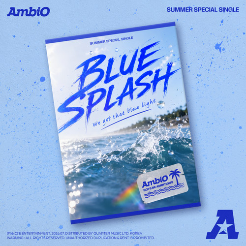 AmbiO - Blue Splash (Summer Special Single) ryhmässä MERCHANDISE / Merch+Code / Kommande / K-Pop @ Bengans Skivbutik AB (5677999)