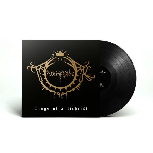 Triumphator - Wings Of Antichrist (Black Vinyl Lp ryhmässä VINYYLI / Kommande / Hårdrock @ Bengans Skivbutik AB (5678109)