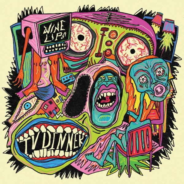 Wine Lips - Tv Dinner ryhmässä VINYYLI / Kommande / Pop-Rock @ Bengans Skivbutik AB (5678210)