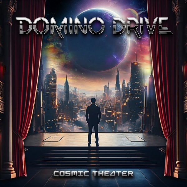 Domino Drive - Cosmic Theater ryhmässä CD / Kommande / Hårdrock @ Bengans Skivbutik AB (5678249)