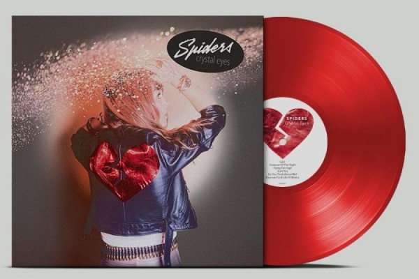 Spiders - Crystal Eyes (Ltd Red Vinyl LP) ryhmässä VINYYLI / Kommande / Pop-Rock,Svensk Musik @ Bengans Skivbutik AB (5678340)