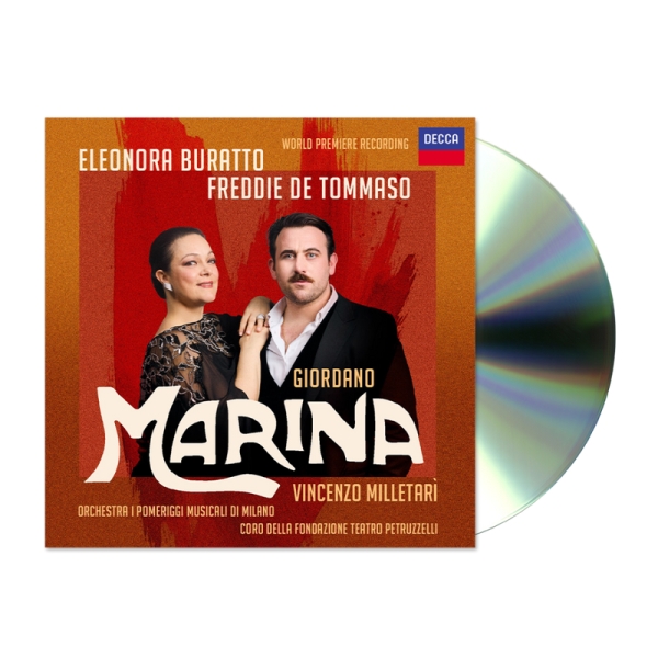 Eleonora Buratto Freddie De Tommas - Giordano: Marina ryhmässä CD / Nyheter / Klassiskt @ Bengans Skivbutik AB (5678364)