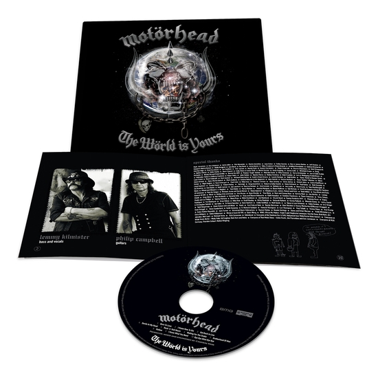 Motörhead - The Wörld Is Yours (CD) ryhmässä ME SUOSITTELEMME / Perjantain julkaisut / 2026-08-14 @ Bengans Skivbutik AB (5678403)