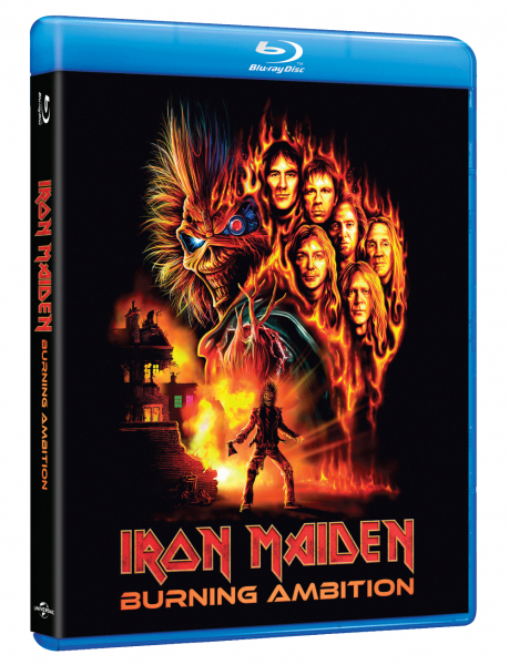 Movie - Iron Maiden: Burning Ambition (Blu-ray) ryhmässä Elokuva / Film Blu-ray / / @ Bengans Skivbutik AB (5678444)
