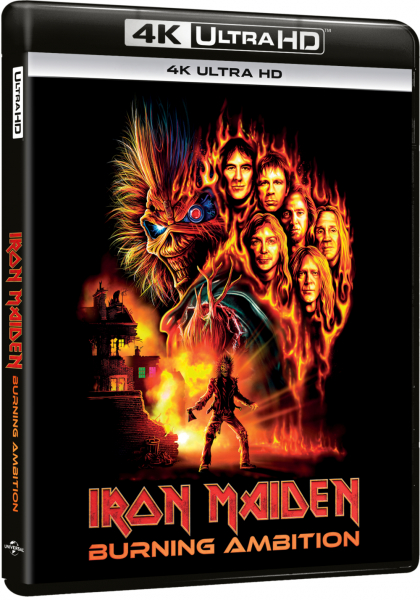 Movie - Iron Maiden: Burning Ambition (4K UHD) ryhmässä Elokuva / Film UHD-4K / / @ Bengans Skivbutik AB (5678445)