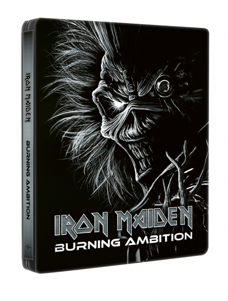Movie - Iron Maiden: Burning Ambition (Steelbook 2-disc / 4K UHD + Blu-ray) ryhmässä Elokuva / Film UHD-4K / / @ Bengans Skivbutik AB (5678446)