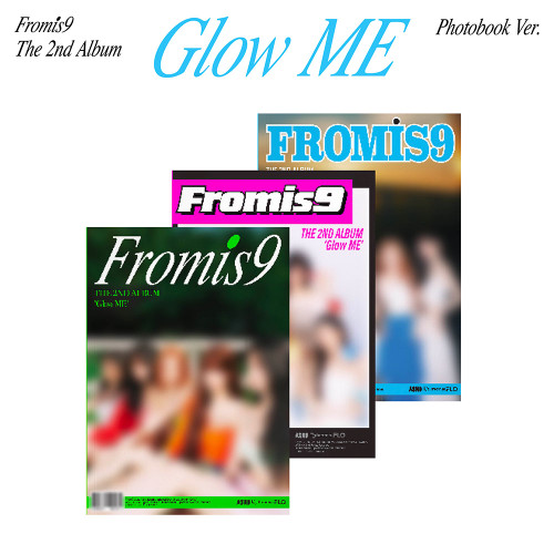 fromis_9 - Glow Me (Photobook Ver.) (Random Ver.) ryhmässä CD / Kommande / K-Pop @ Bengans Skivbutik AB (5678450)