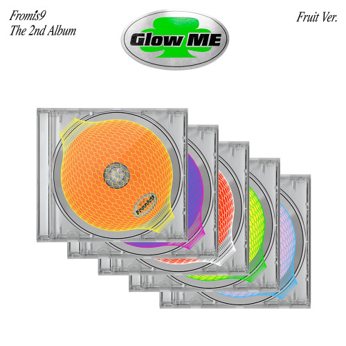 fromis_9 - Glow Me (Fruit Ver.) (Random Ver.) ryhmässä CD / Kommande / K-Pop @ Bengans Skivbutik AB (5678452)