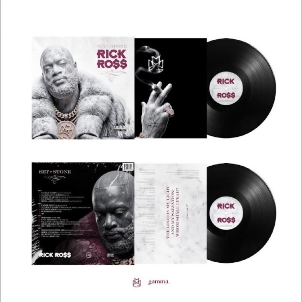 Rick Ross - Set In Stone ryhmässä VINYYLI / Kommande / Pop-Rock @ Bengans Skivbutik AB (5678501)