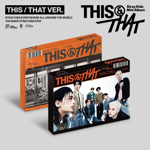 Stray Kids - This & That (Random Ver.) ryhmässä ME SUOSITTELEMME / Perjantain julkaisut / 2026-08-14 @ Bengans Skivbutik AB (5678532)