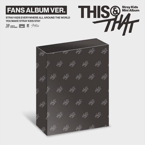 Stray Kids - This & That (Fans Album Ver.) ryhmässä MERCHANDISE / Merch+Code / Kommande / K-Pop @ Bengans Skivbutik AB (5678534)