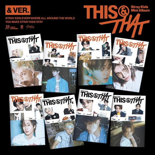 Stray Kids - This & That (& Ver.) (Random Ver.) + SW ryhmässä ME SUOSITTELEMME / Perjantain julkaisut / 2026-08-21 @ Bengans Skivbutik AB (5678537)