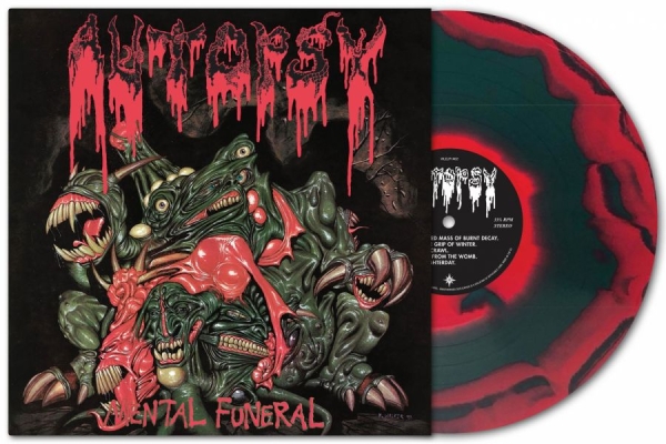 Autopsy - Mental Funeral (Red/Green Vinyl Lp) ryhmässä VINYYLI / Kommande / Hårdrock @ Bengans Skivbutik AB (5678604)