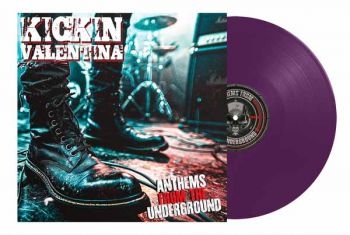 Kickin Valentina - Anthems From The Underground (Purpl ryhmässä VINYYLI / Kommande / Hårdrock @ Bengans Skivbutik AB (5678625)