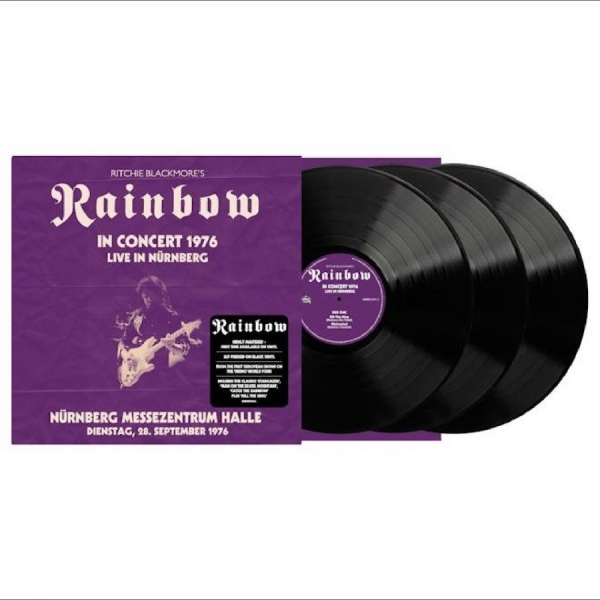 Ritchie Blackmore's Rainbow - Live In Nurnberg 1976 - Nurnberg Me ryhmässä VINYYLI / Kommande / Pop-Rock @ Bengans Skivbutik AB (5678678)