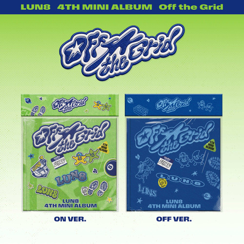 Lun8 - Off The Grid (Random Ver.) ryhmässä CD / Kommande / K-Pop @ Bengans Skivbutik AB (5678737)