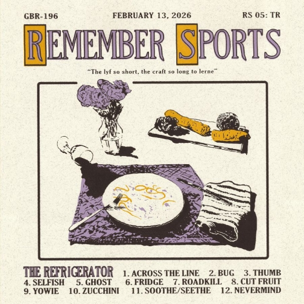 Remember Sports - The Refrigerator ryhmässä VINYYLI / Kommande / Pop-Rock @ Bengans Skivbutik AB (5678798)