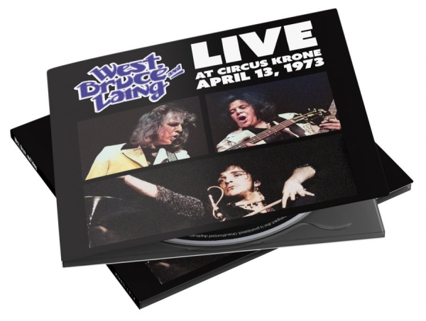 West Bruce & Laing - Live At Circus Krone 1973 (Digipack ryhmässä CD / Pop-Rock @ Bengans Skivbutik AB (5678932)