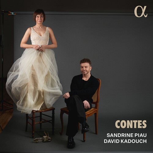 Sandrine Piau David Kadouch - Contes ryhmässä CD / Klassiskt @ Bengans Skivbutik AB (5679063)
