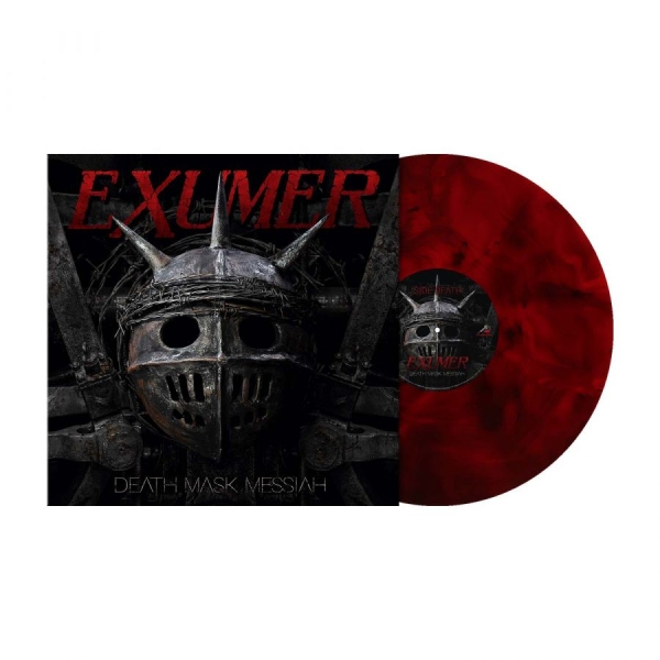 Exumer - Death Mask Messiah (Red/Black Galax ryhmässä VINYYLI / Kommande / Hårdrock @ Bengans Skivbutik AB (5679110)