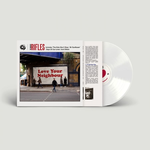 Rifles The - Love Your Neighbour (White Vinyl) ryhmässä VINYYLI / Pop-Rock @ Bengans Skivbutik AB (5679188)